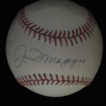 Joe DiMaggio baseball