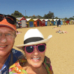 Pete and Judy on the Beach