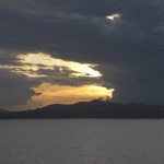 Sunrise over Great Barrier Reef