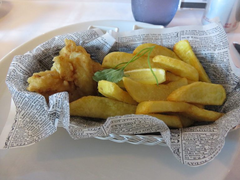 Sunday Brunch Fish and CHips