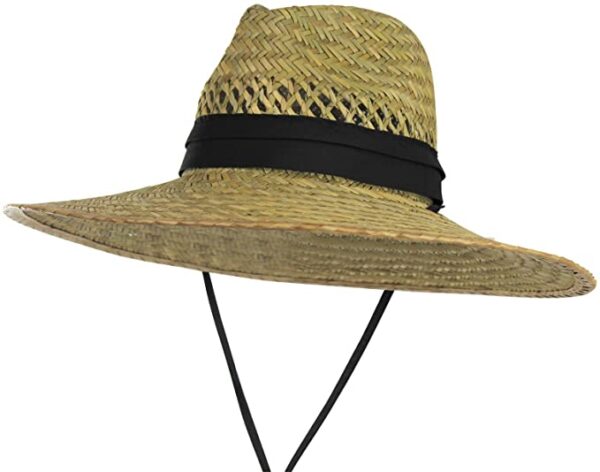 Vented Straw Hat