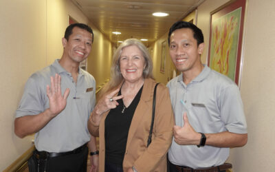 WRAPPING UP THE WORLD CRUISE