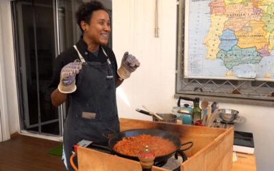 A Rooftop Paella Experience in Barcelona