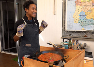 A Rooftop Paella Experience in Barcelona
