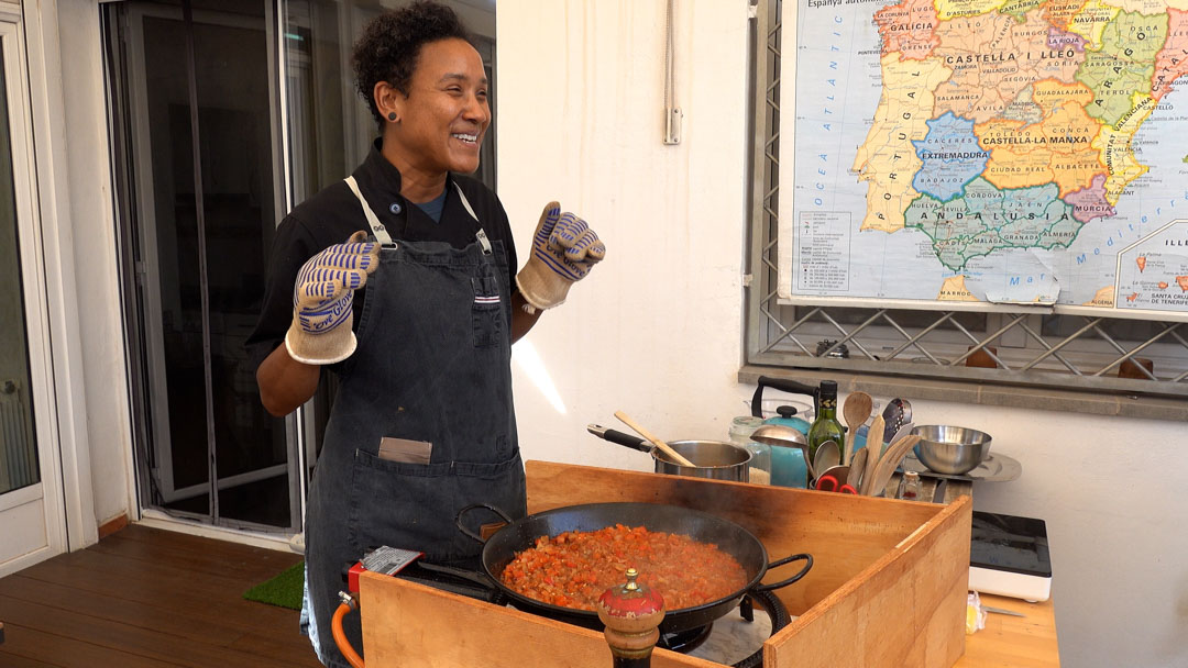 A Rooftop Paella Experience in Barcelona