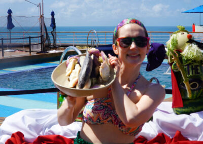 Devil’s Island Flyby and a Visit from King Neptune